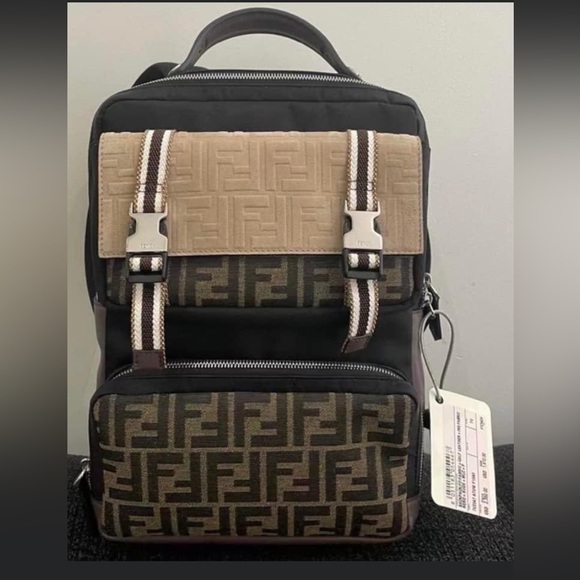 **BRAND NEW NEVER USED FENDI backpack with receipt!* * - Picture 1 of 5